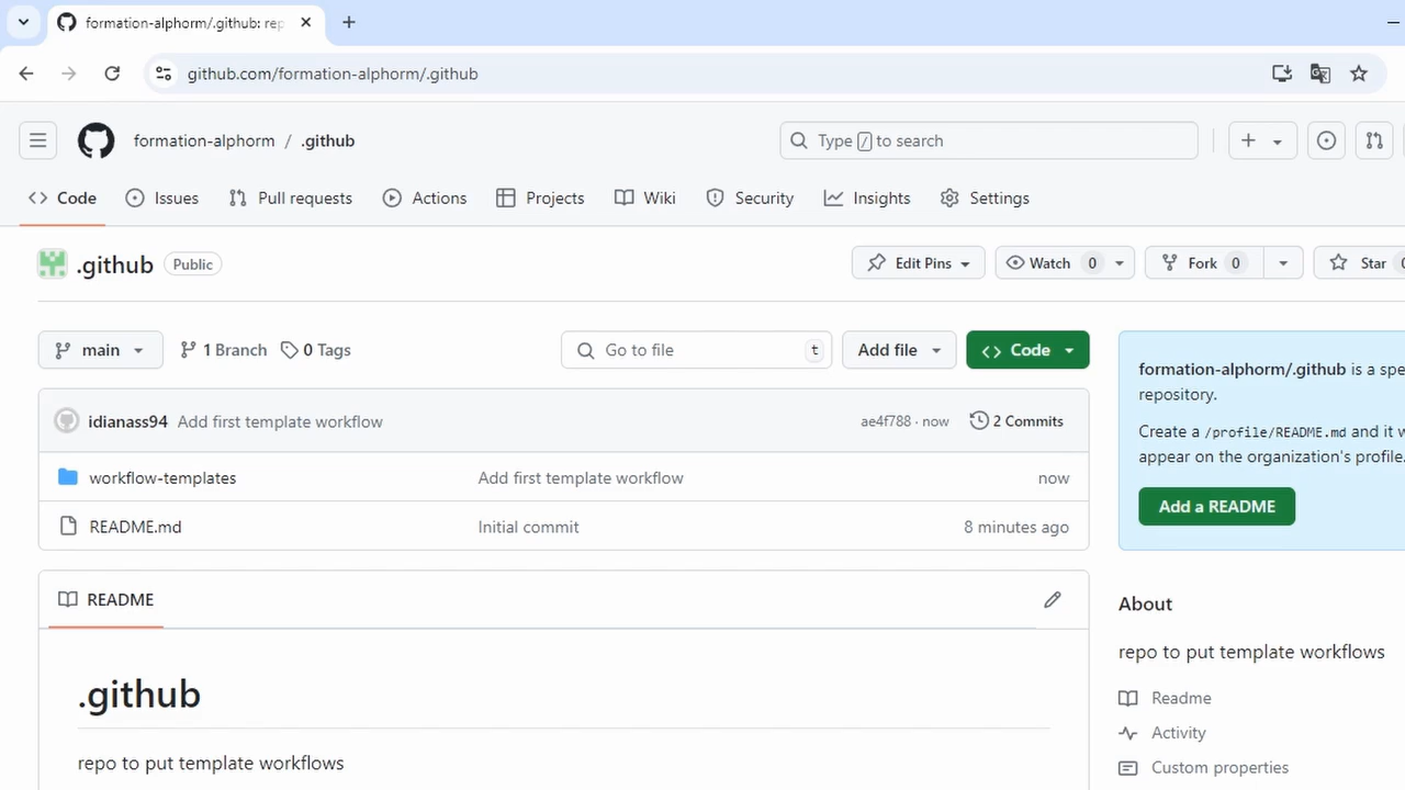 Formation Concepts Avancés et Sécurité avec GitHub Actions
